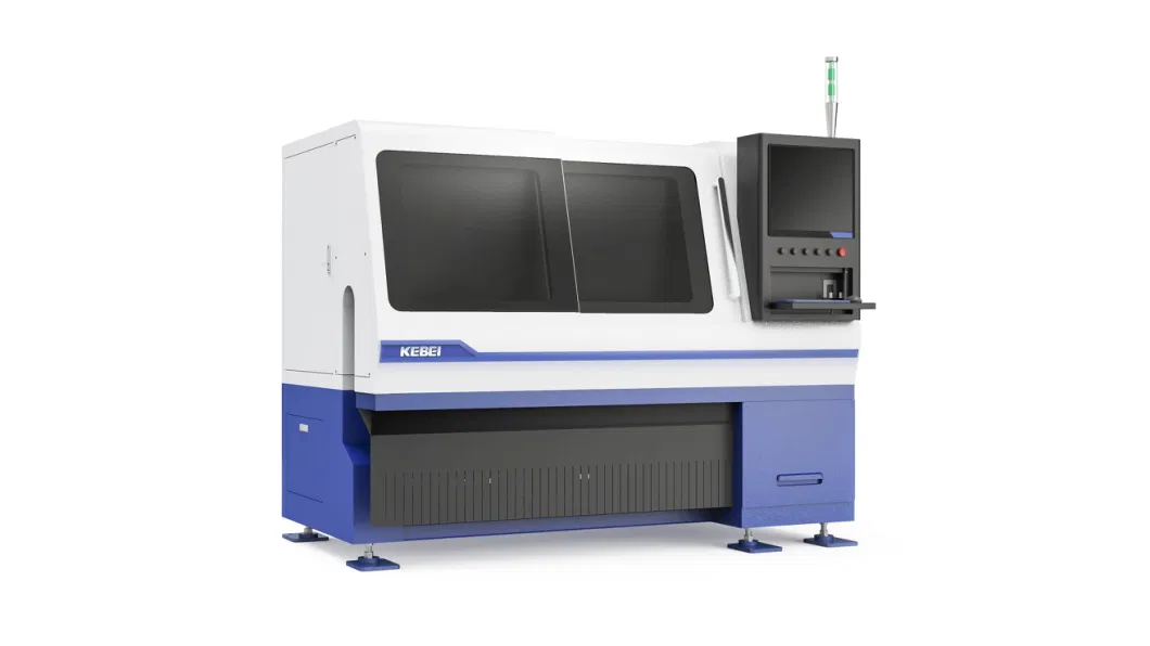 CNCレーザーパイプ切断機 1500w 0-300r/Min スピンドル速度 2