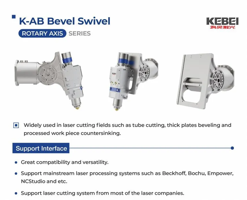 レーザーコンポーネントシステムにおける回転軸のためのケベイサーボモーター 4