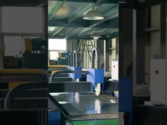 複数のビームロールレーザー切断機