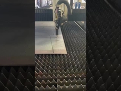 パワーレーザー切断ベーベル 12000-24000mmのワークベンチで切る任意のサイズのワークピース